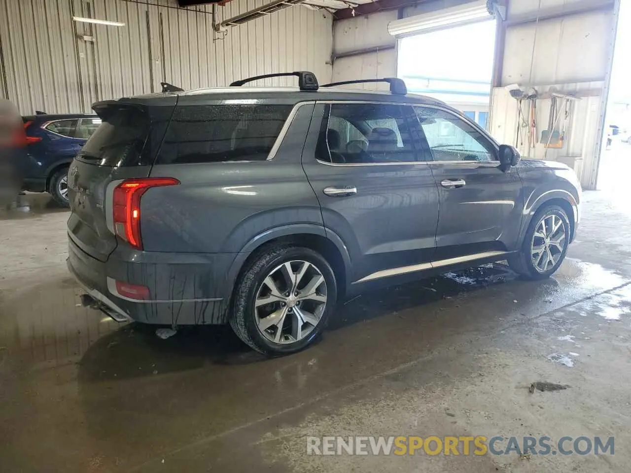 3 Photograph of a damaged car KM8R5DHE6MU212704 HYUNDAI PALISADE 2021