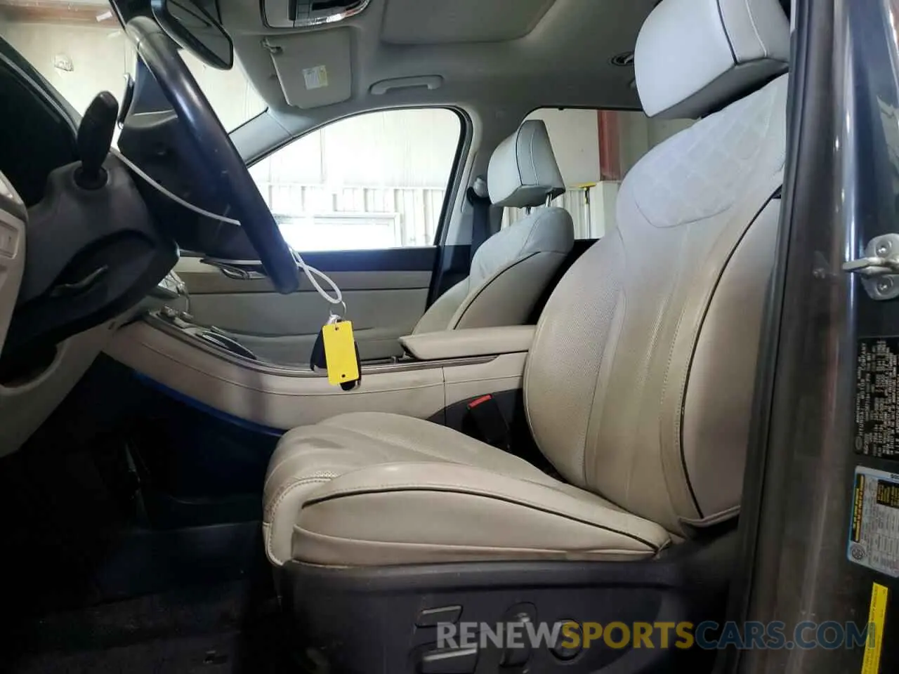 7 Photograph of a damaged car KM8R5DHE6MU212704 HYUNDAI PALISADE 2021
