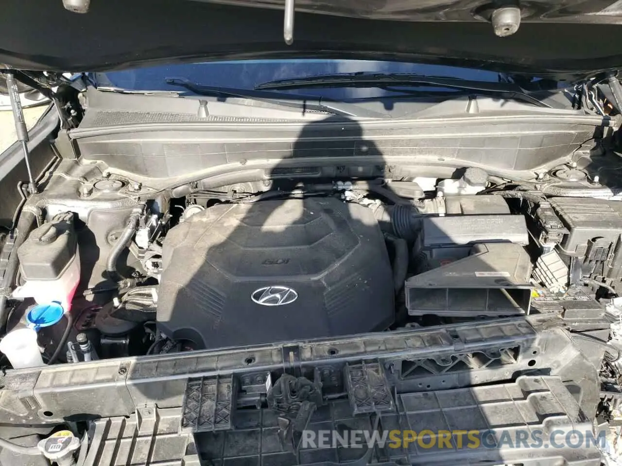 12 Photograph of a damaged car KM8R5DHE6MU280923 HYUNDAI PALISADE 2021