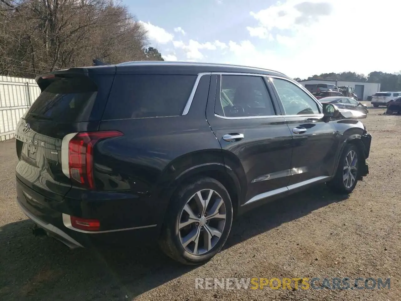 3 Photograph of a damaged car KM8R5DHE6MU280923 HYUNDAI PALISADE 2021