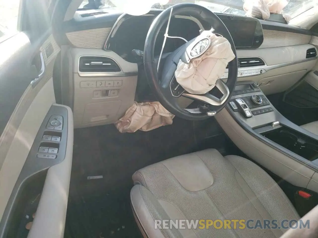 8 Photograph of a damaged car KM8R5DHE6MU280923 HYUNDAI PALISADE 2021