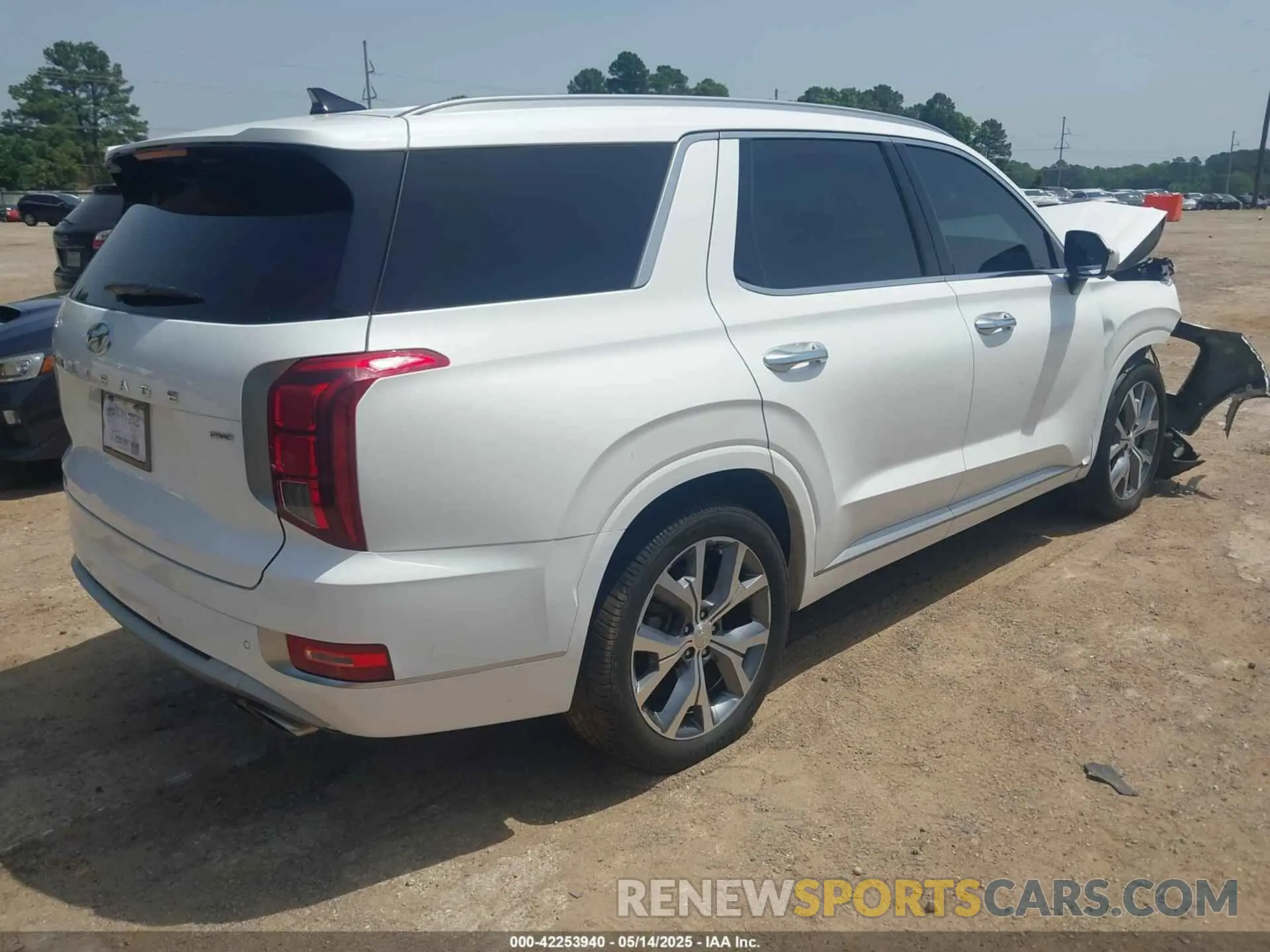 4 Photograph of a damaged car KM8R5DHE6MU309577 HYUNDAI PALISADE 2021