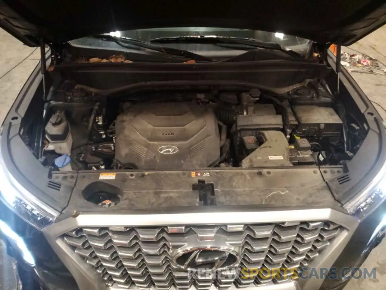 11 Photograph of a damaged car KM8R5DHE7MU202277 HYUNDAI PALISADE 2021