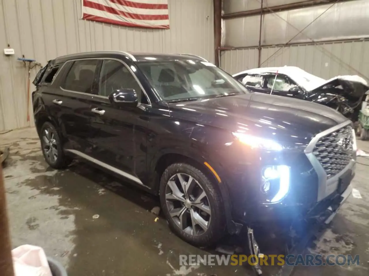 4 Photograph of a damaged car KM8R5DHE7MU202277 HYUNDAI PALISADE 2021