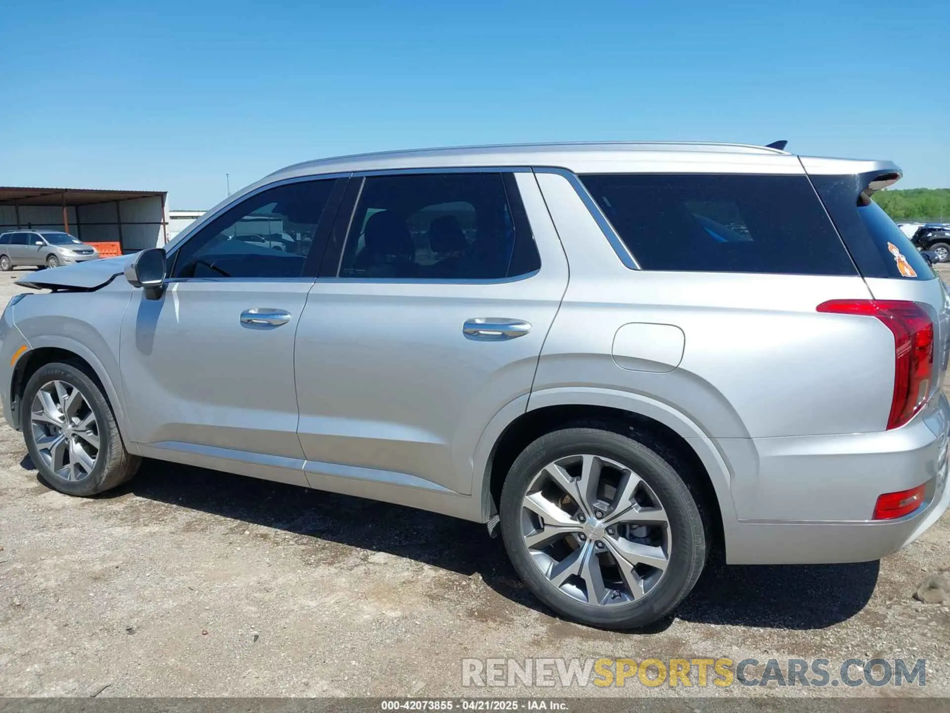 14 Photograph of a damaged car KM8R5DHE7MU326887 HYUNDAI PALISADE 2021