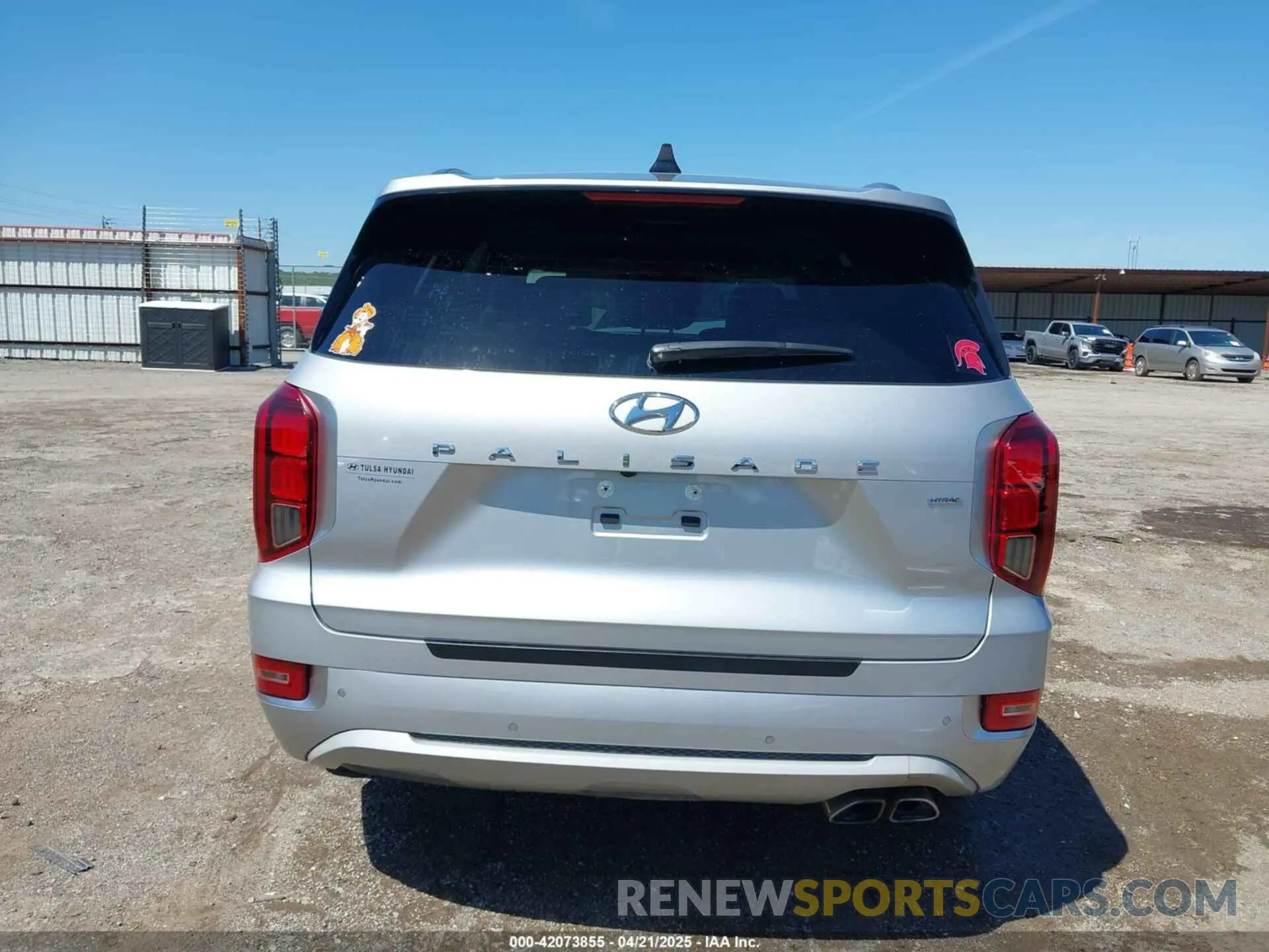 16 Photograph of a damaged car KM8R5DHE7MU326887 HYUNDAI PALISADE 2021