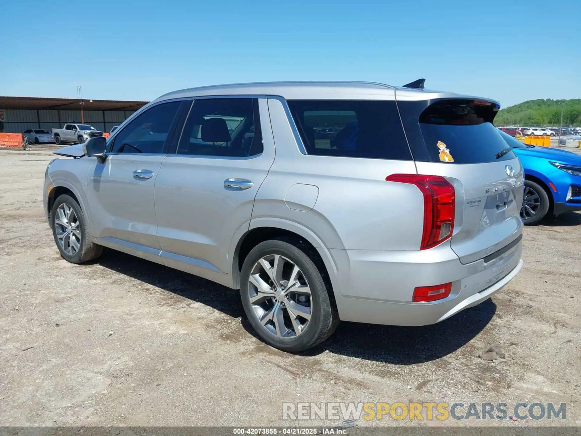 3 Photograph of a damaged car KM8R5DHE7MU326887 HYUNDAI PALISADE 2021