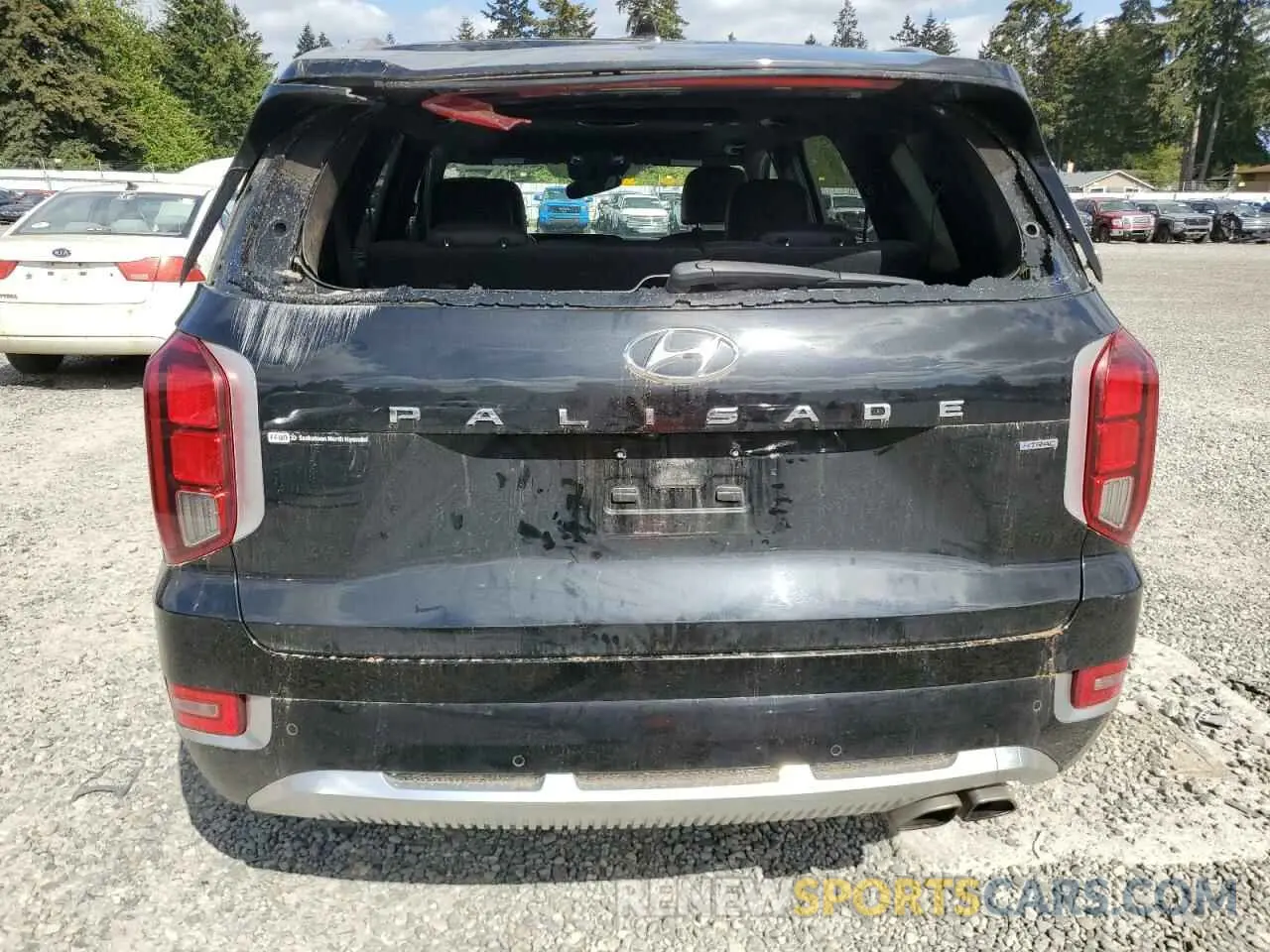 6 Photograph of a damaged car KM8R5DHE8MU181598 HYUNDAI PALISADE 2021