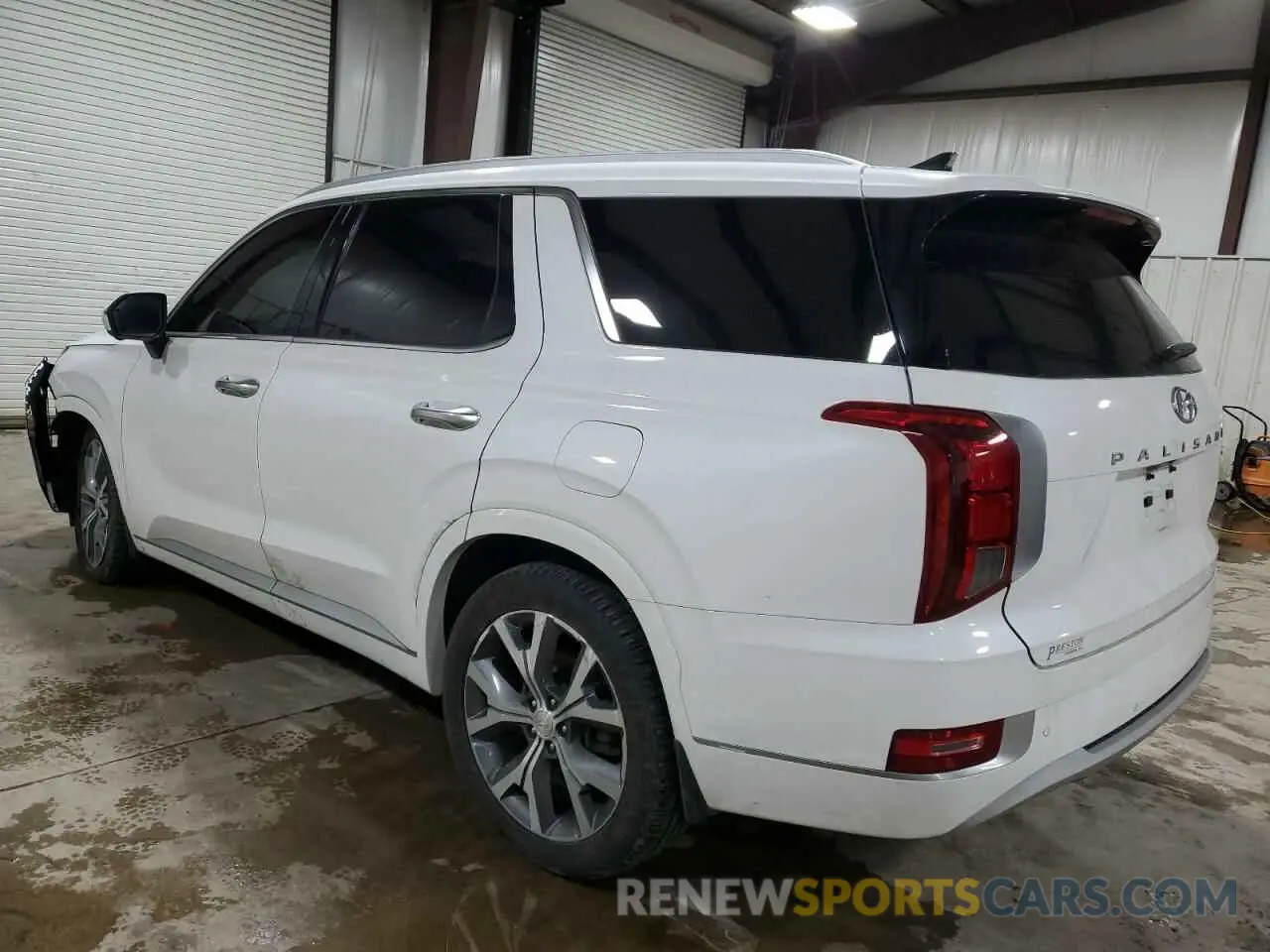 2 Photograph of a damaged car KM8R5DHE8MU198286 HYUNDAI PALISADE 2021