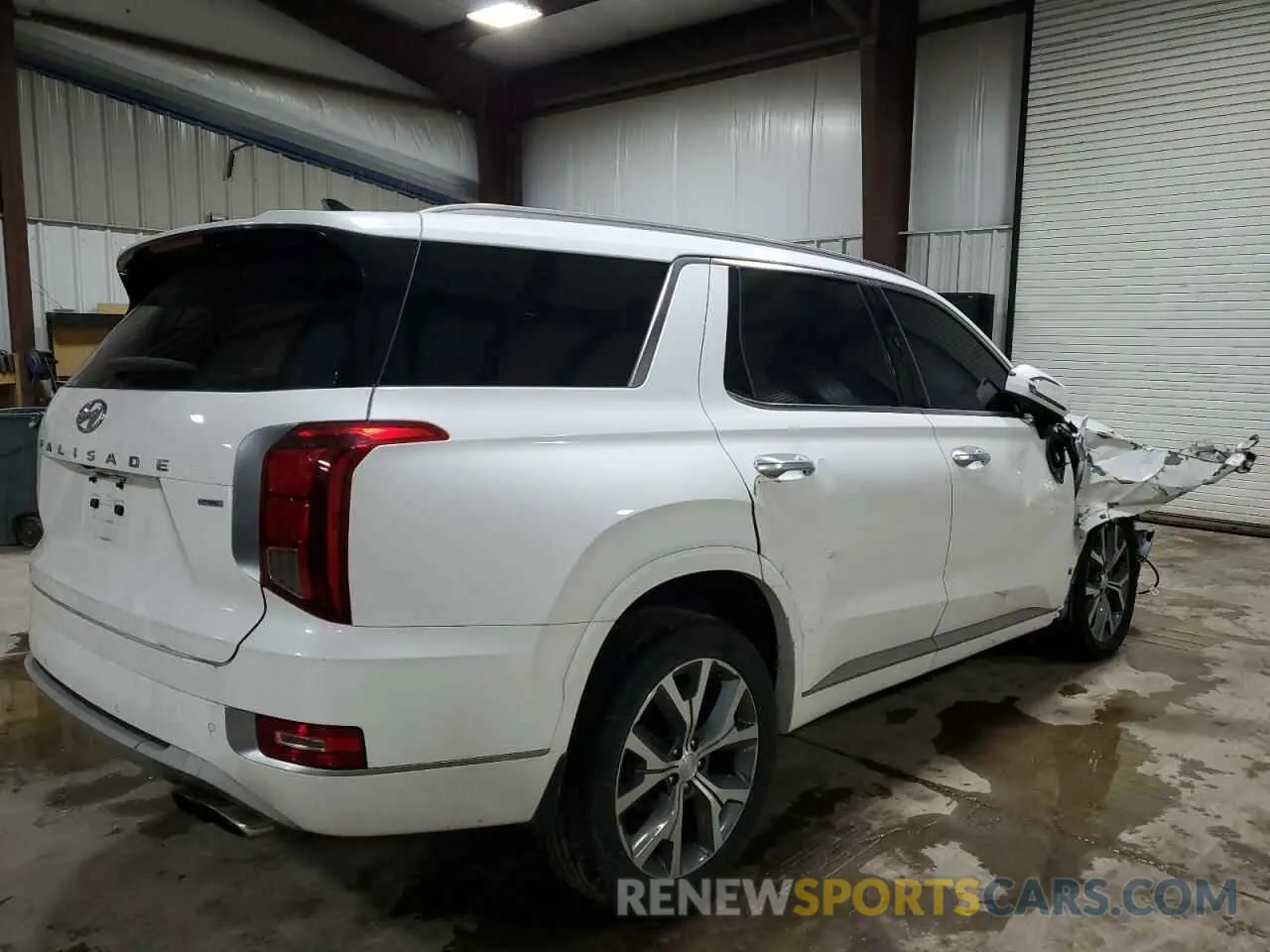 3 Photograph of a damaged car KM8R5DHE8MU198286 HYUNDAI PALISADE 2021