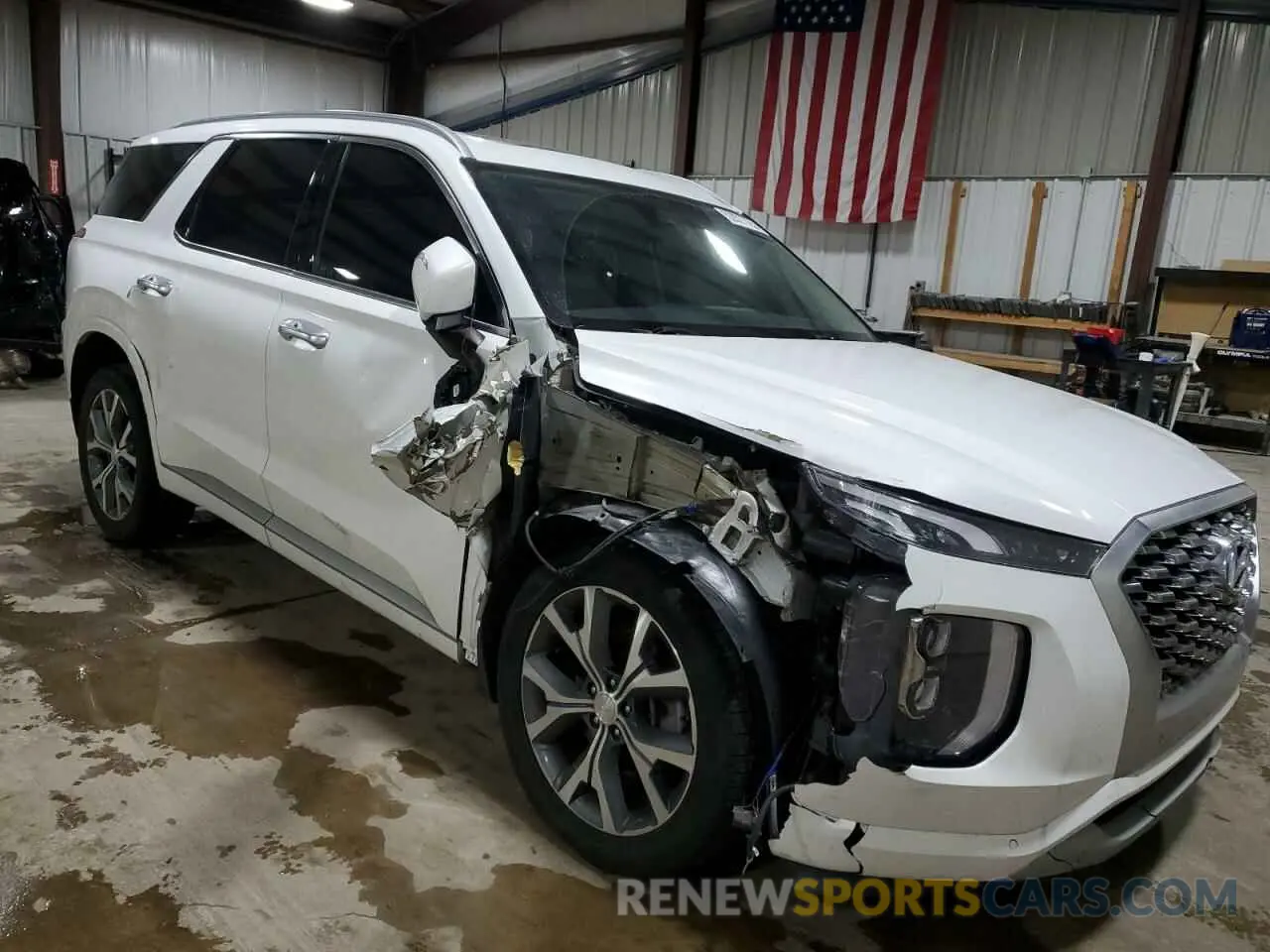 4 Photograph of a damaged car KM8R5DHE8MU198286 HYUNDAI PALISADE 2021