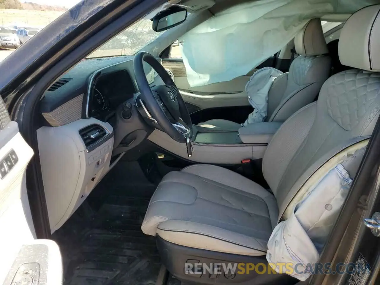7 Photograph of a damaged car KM8R5DHE8MU206032 HYUNDAI PALISADE 2021