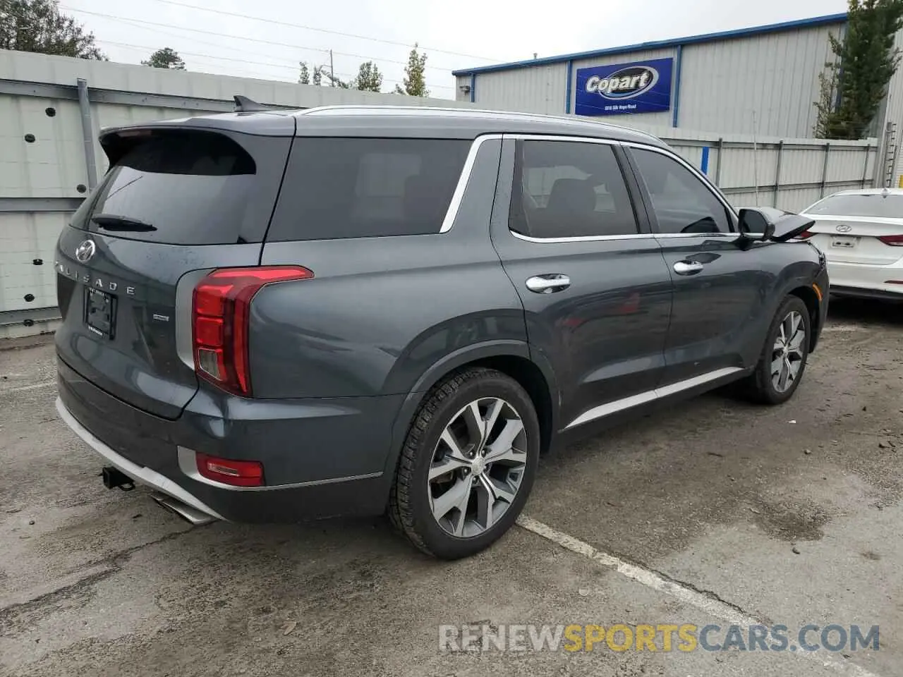 3 Photograph of a damaged car KM8R5DHE9MU175096 HYUNDAI PALISADE 2021
