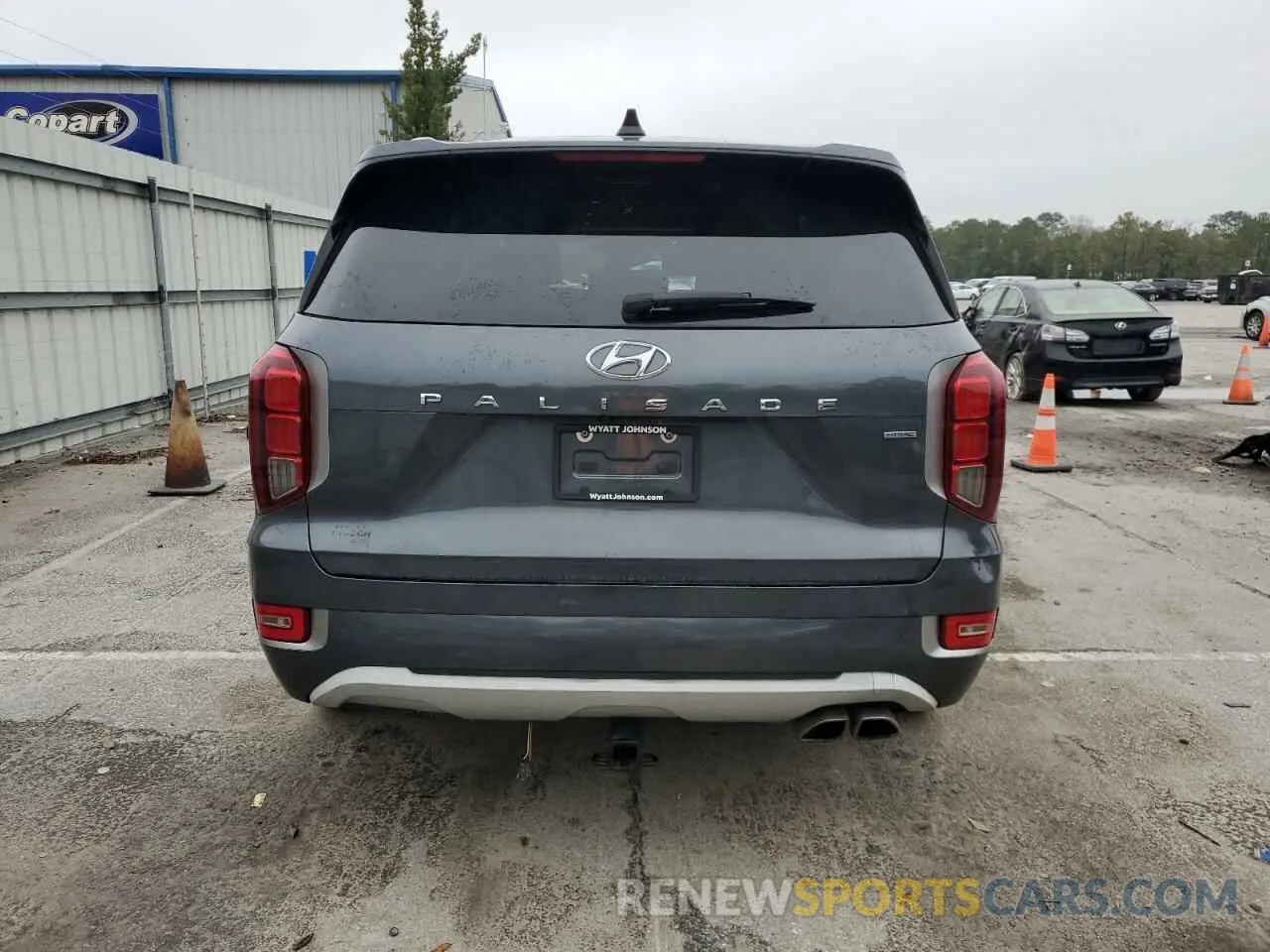 6 Photograph of a damaged car KM8R5DHE9MU175096 HYUNDAI PALISADE 2021