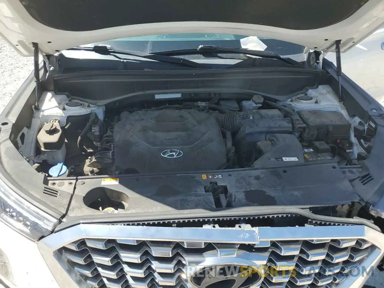 12 Photograph of a damaged car KM8R5DHE9MU193484 HYUNDAI PALISADE 2021