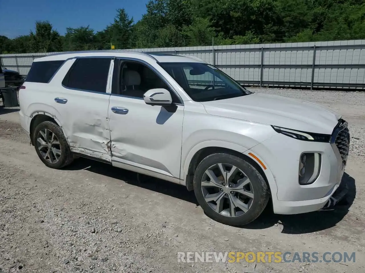 4 Photograph of a damaged car KM8R5DHE9MU193484 HYUNDAI PALISADE 2021
