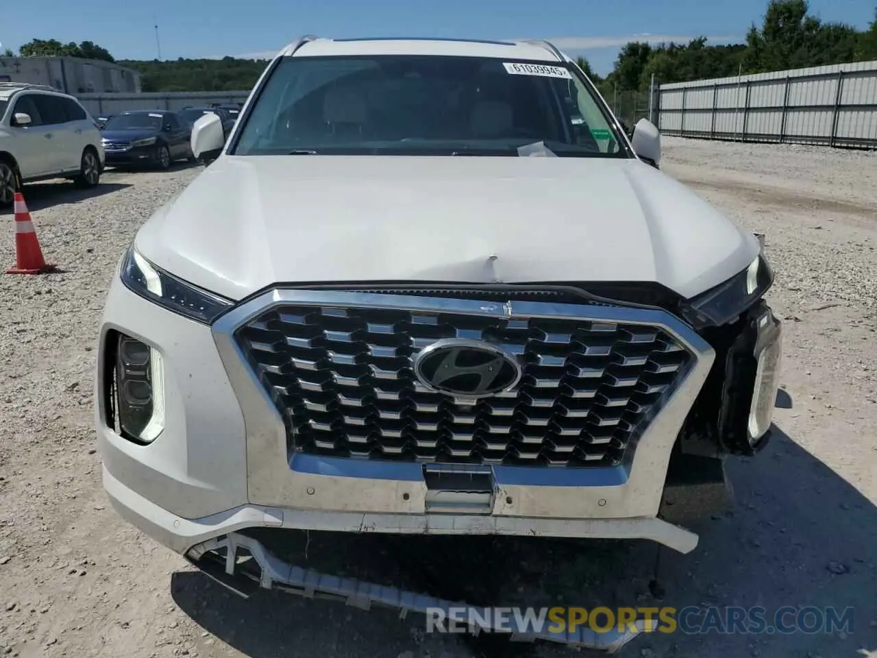 5 Photograph of a damaged car KM8R5DHE9MU193484 HYUNDAI PALISADE 2021