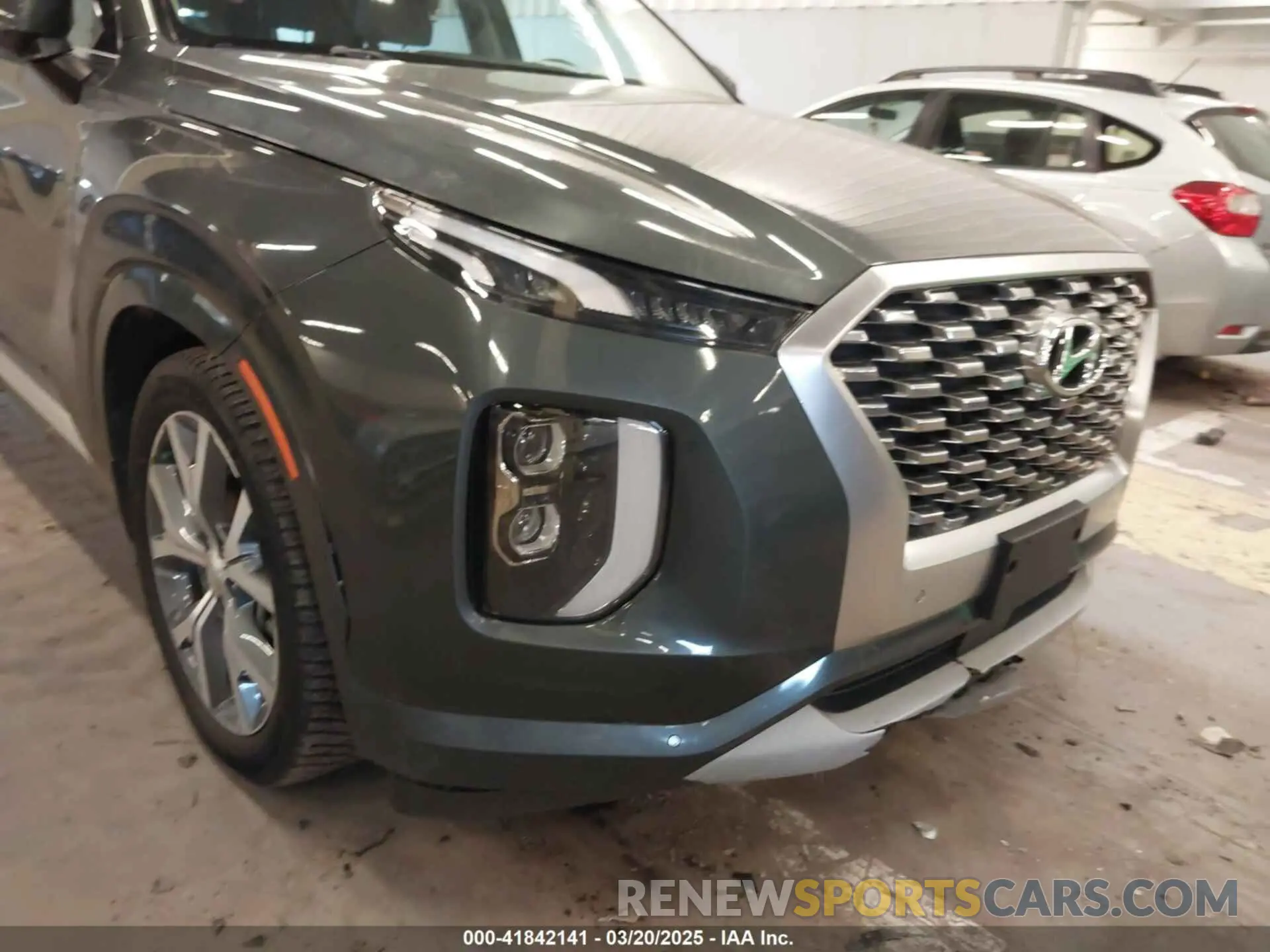 19 Photograph of a damaged car KM8R5DHE9MU214902 HYUNDAI PALISADE 2021
