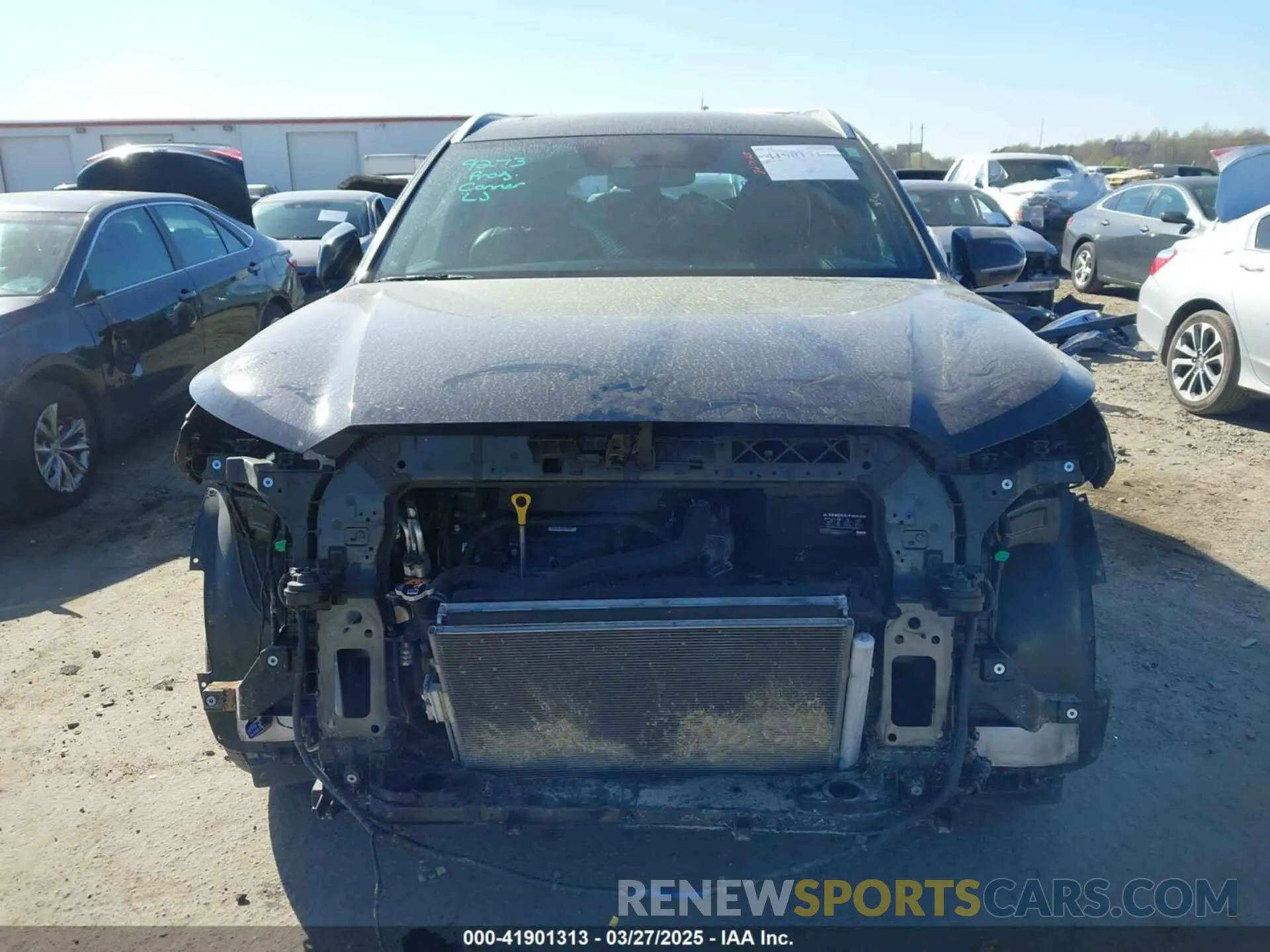 13 Photograph of a damaged car KM8R74HE0MU260323 HYUNDAI PALISADE 2021