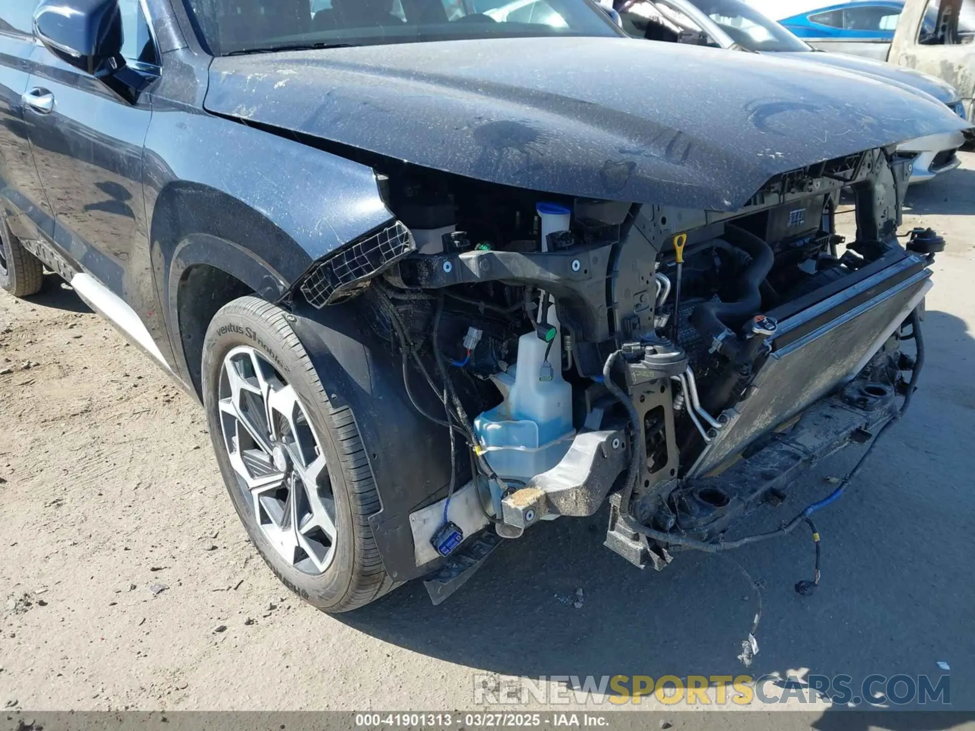 19 Photograph of a damaged car KM8R74HE0MU260323 HYUNDAI PALISADE 2021