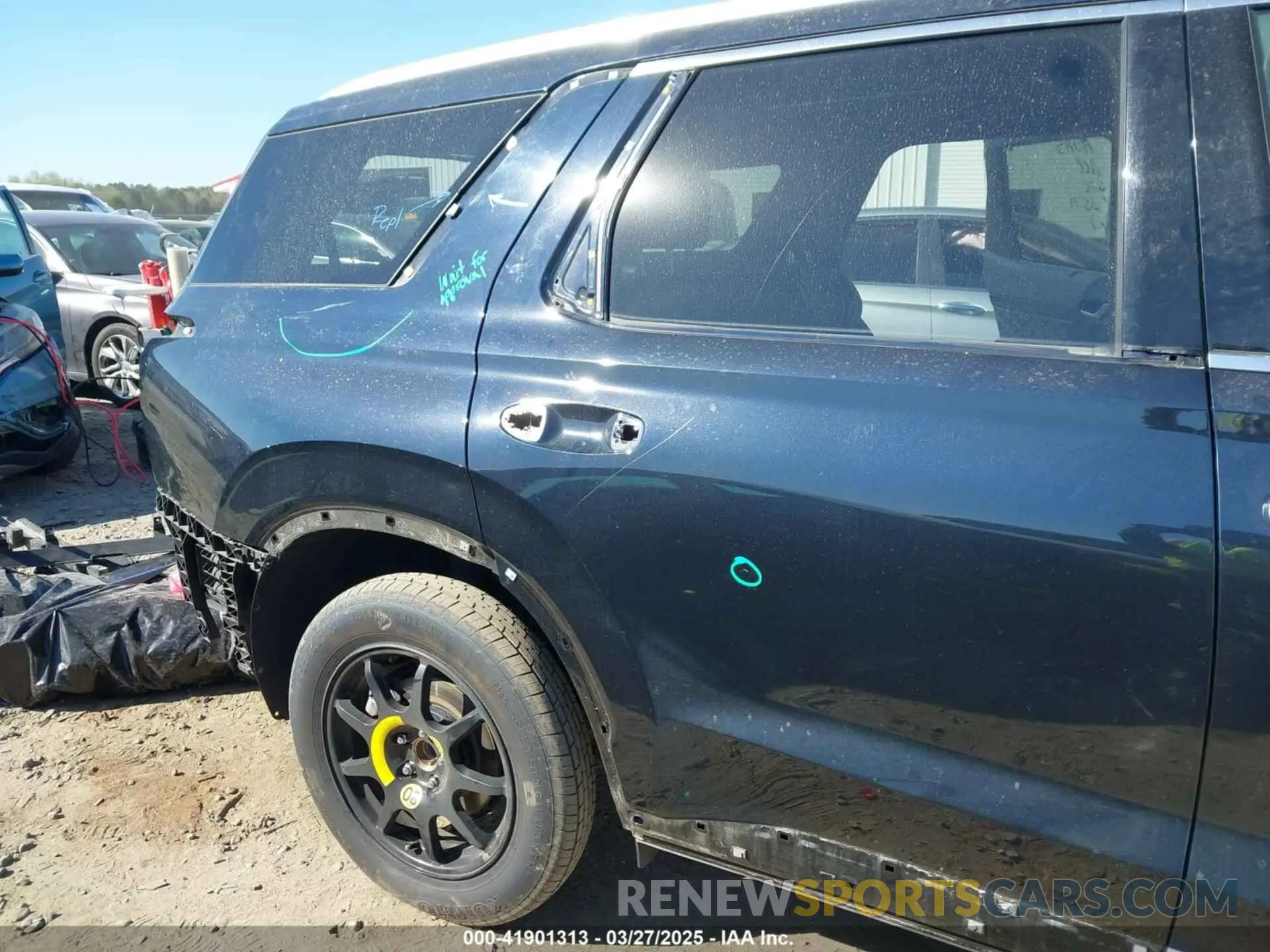 20 Photograph of a damaged car KM8R74HE0MU260323 HYUNDAI PALISADE 2021
