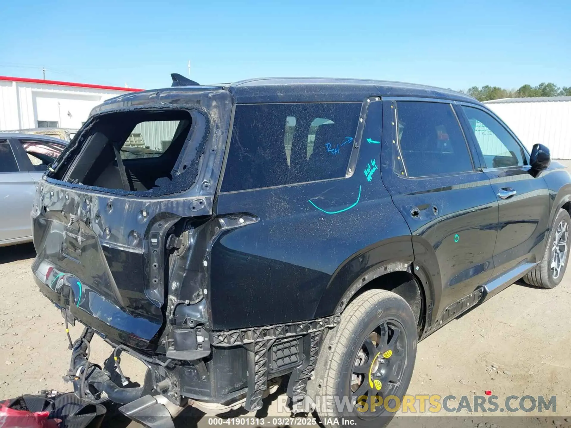 21 Photograph of a damaged car KM8R74HE0MU260323 HYUNDAI PALISADE 2021