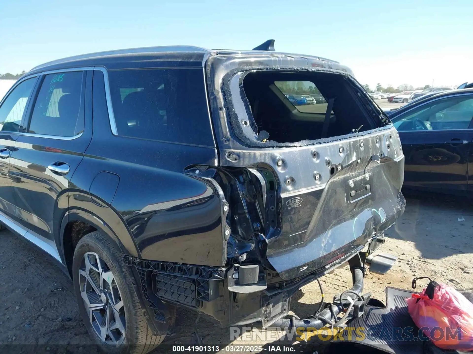 22 Photograph of a damaged car KM8R74HE0MU260323 HYUNDAI PALISADE 2021