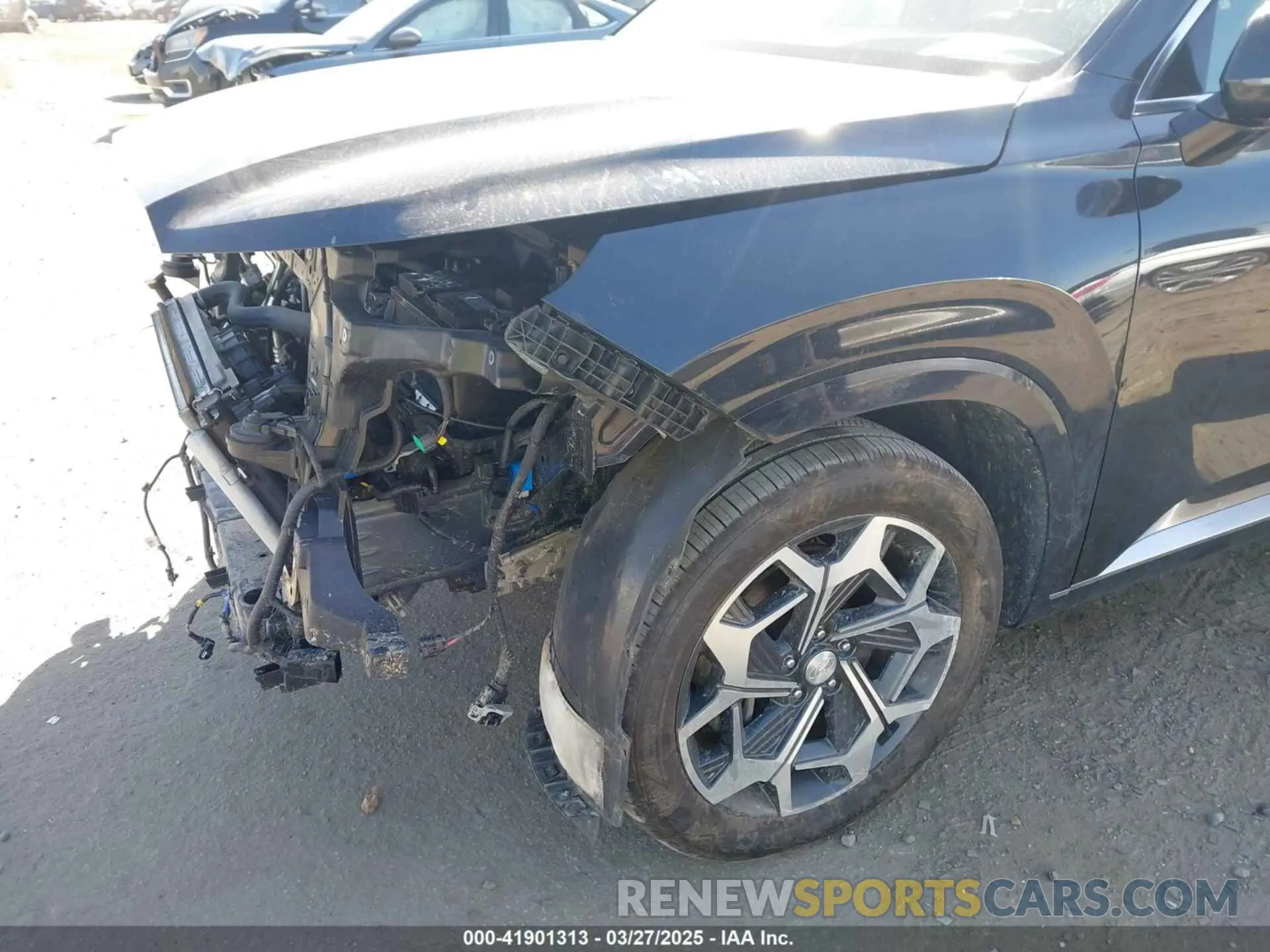 6 Photograph of a damaged car KM8R74HE0MU260323 HYUNDAI PALISADE 2021