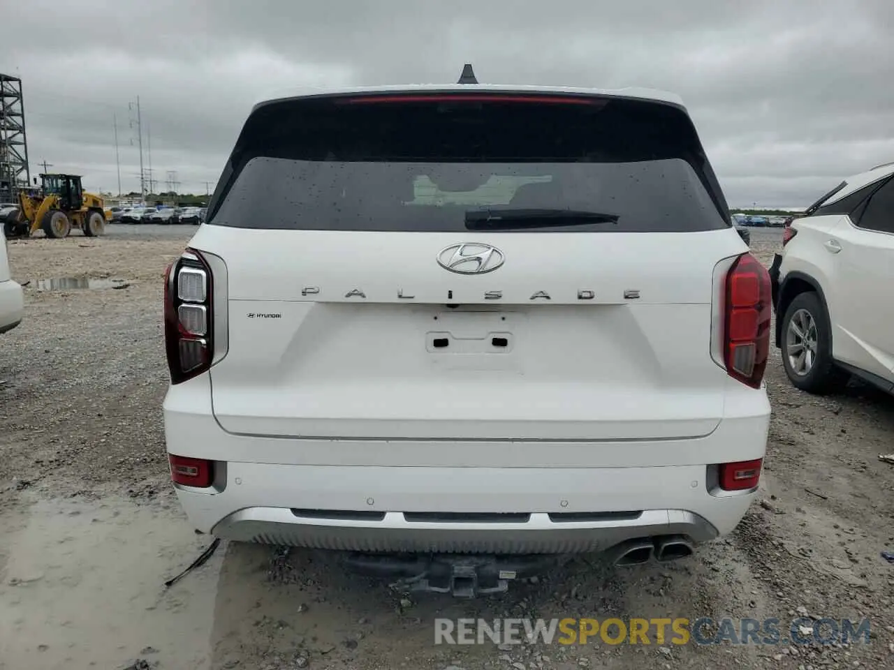 6 Photograph of a damaged car KM8R74HE3MU295647 HYUNDAI PALISADE 2021