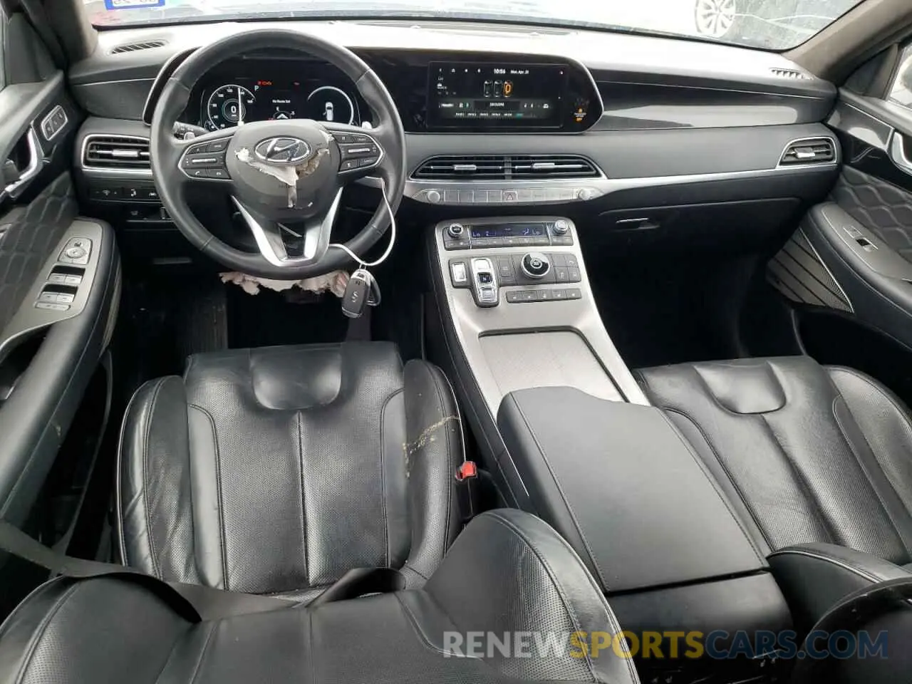 8 Photograph of a damaged car KM8R74HE5MU324307 HYUNDAI PALISADE 2021