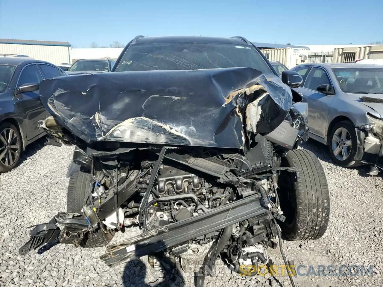 5 Photograph of a damaged car KM8R74HE7MU318671 HYUNDAI PALISADE 2021