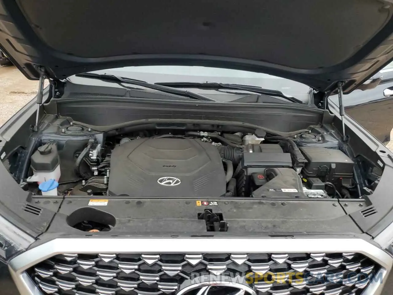 12 Photograph of a damaged car KM8R74HE7MU324910 HYUNDAI PALISADE 2021