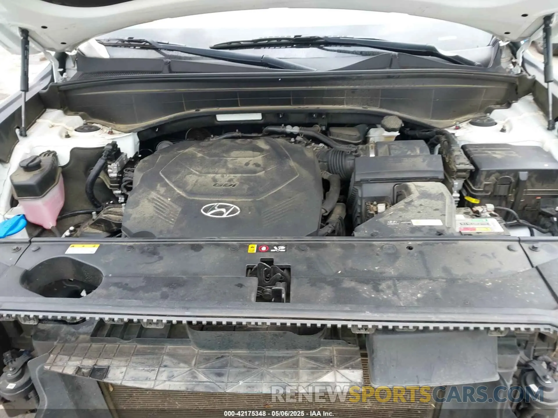 10 Photograph of a damaged car KM8R74HEXMU256974 HYUNDAI PALISADE 2021