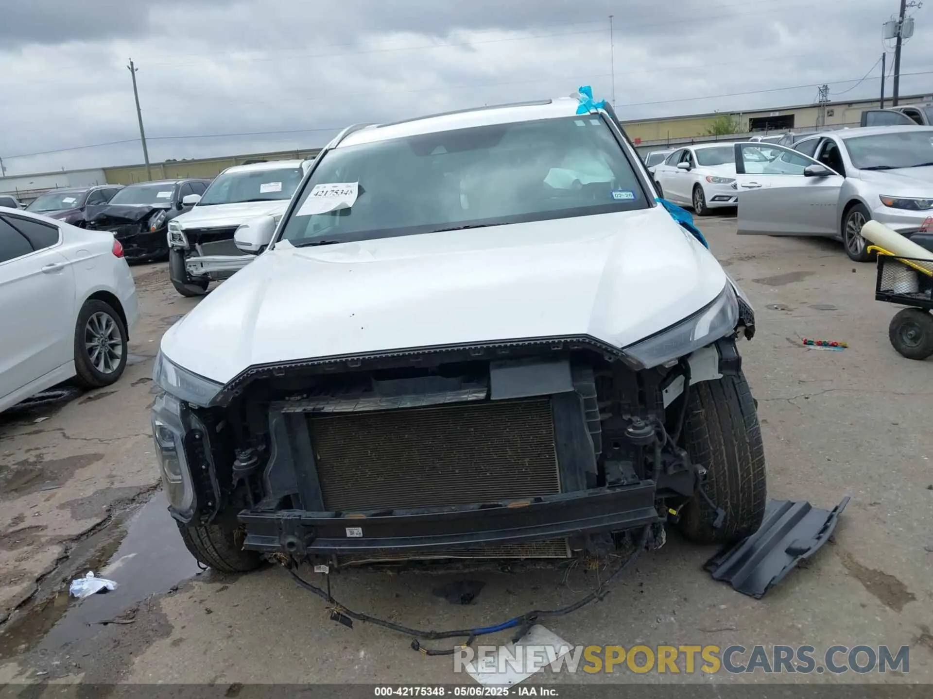 12 Photograph of a damaged car KM8R74HEXMU256974 HYUNDAI PALISADE 2021