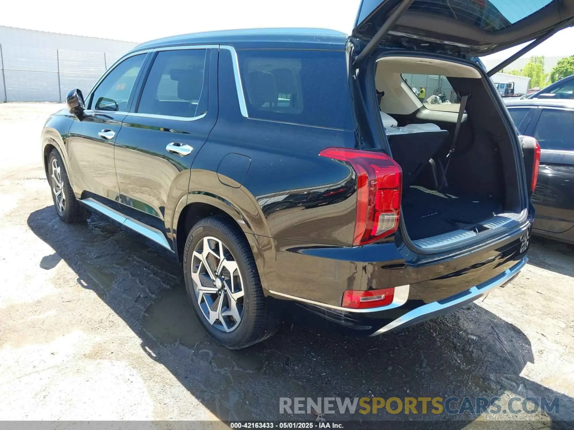 3 Photograph of a damaged car KM8R7DHE0MU206472 HYUNDAI PALISADE 2021