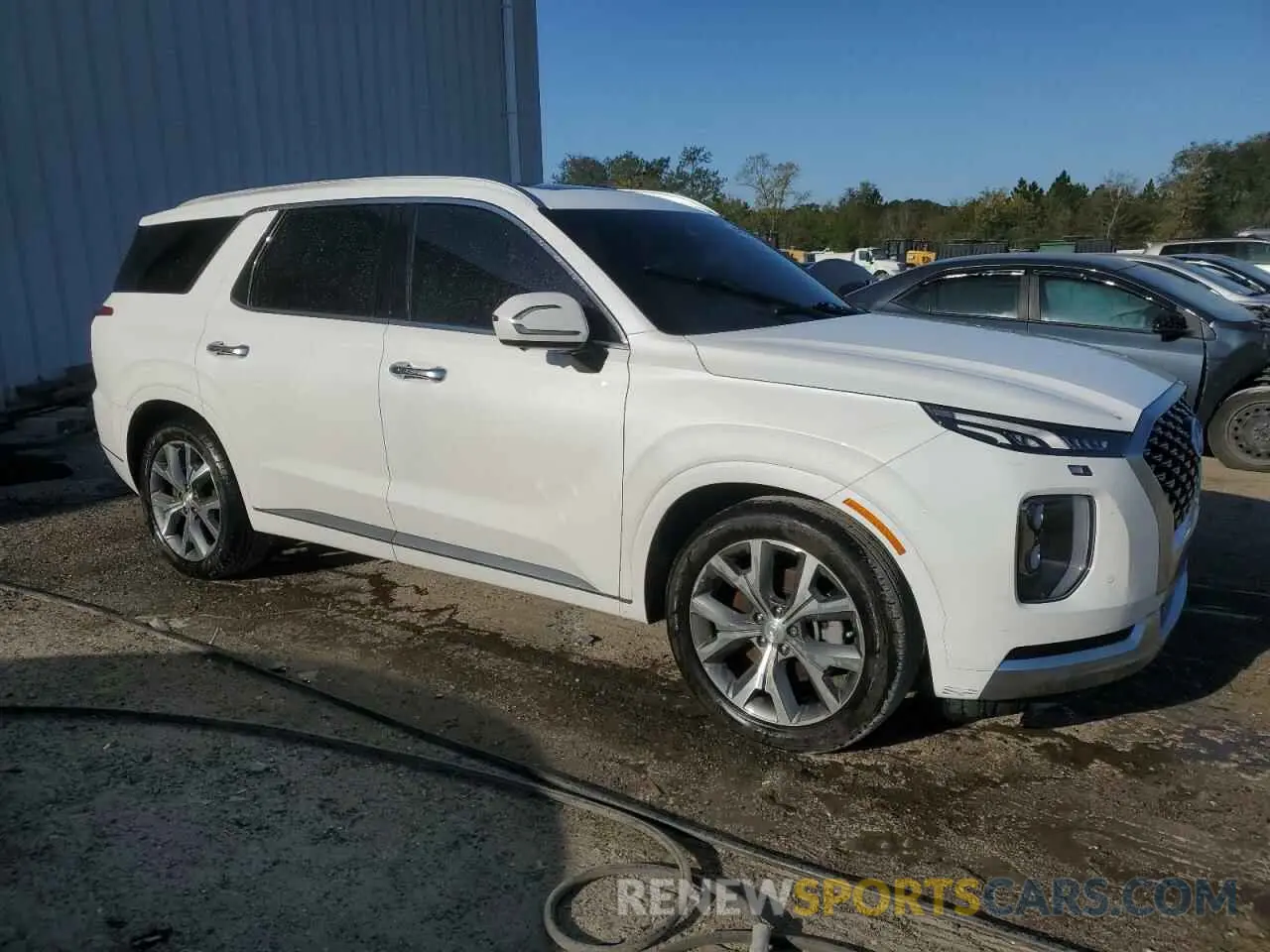 4 Photograph of a damaged car KM8R7DHE0MU314204 HYUNDAI PALISADE 2021