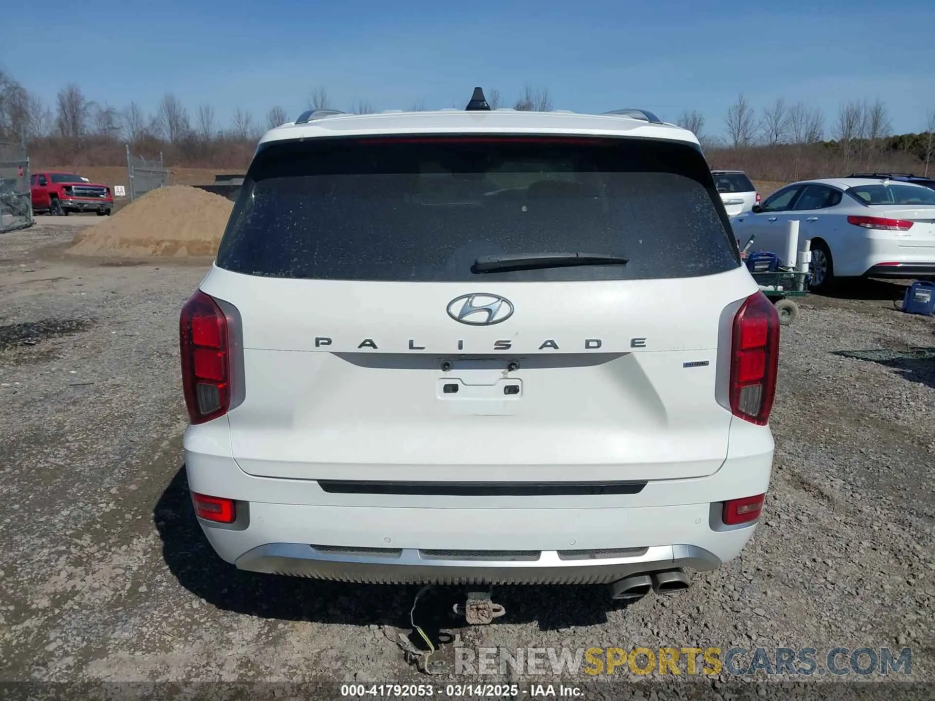 16 Photograph of a damaged car KM8R7DHE1MU275087 HYUNDAI PALISADE 2021