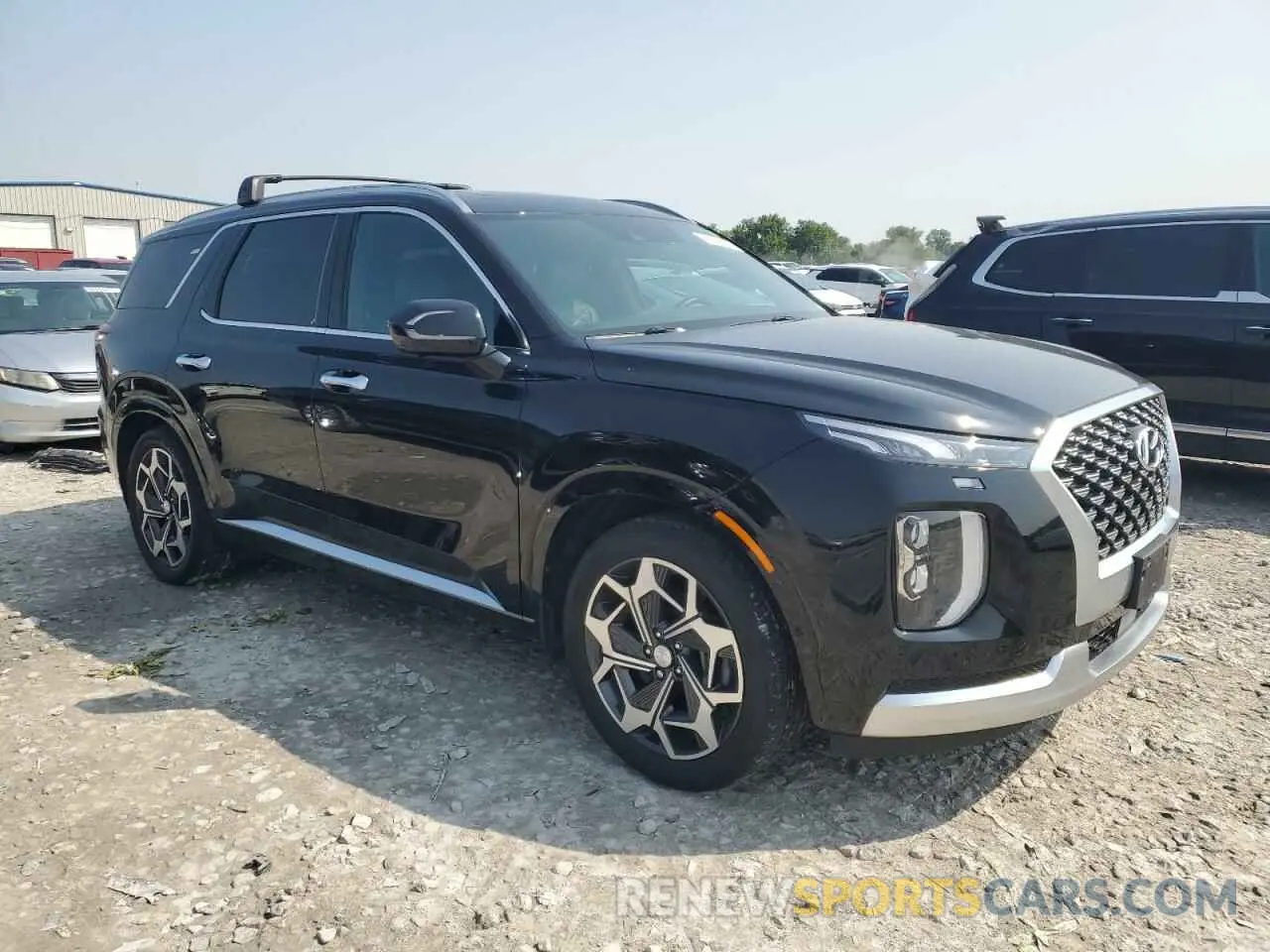 4 Photograph of a damaged car KM8R7DHE3MU178747 HYUNDAI PALISADE 2021