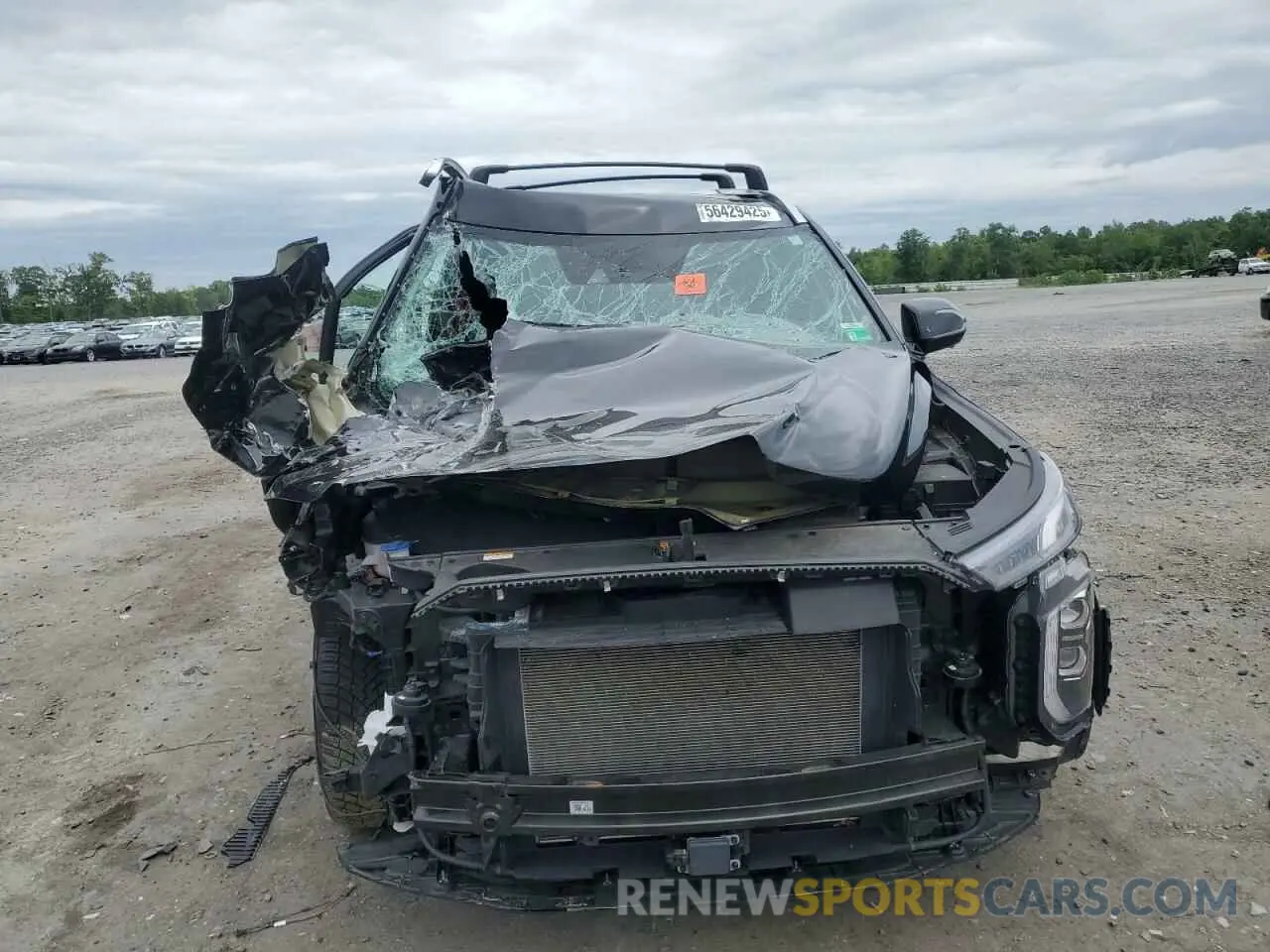 5 Photograph of a damaged car KM8R7DHE5MU245218 HYUNDAI PALISADE 2021