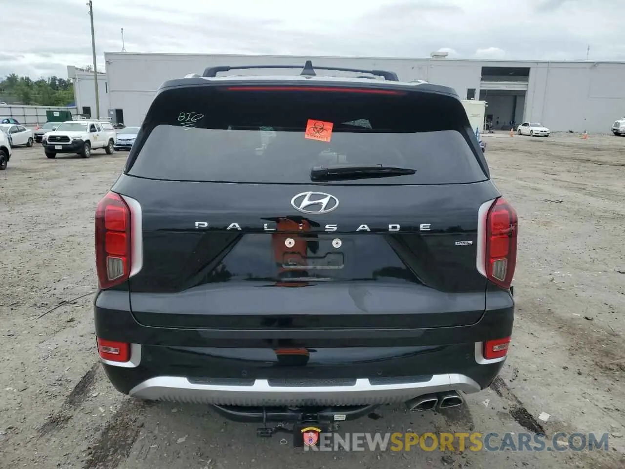 6 Photograph of a damaged car KM8R7DHE5MU245218 HYUNDAI PALISADE 2021