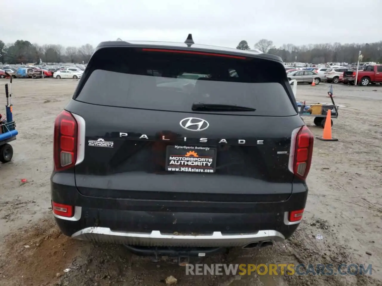 6 Photograph of a damaged car KM8R7DHE5MU323898 HYUNDAI PALISADE 2021