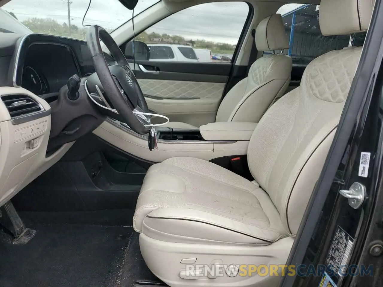 7 Photograph of a damaged car KM8R7DHE6MU274792 HYUNDAI PALISADE 2021