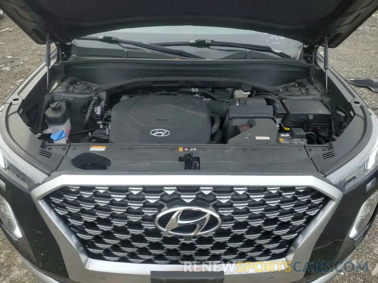 13 Photograph of a damaged car KM8R7DHE6MU277644 HYUNDAI PALISADE 2021