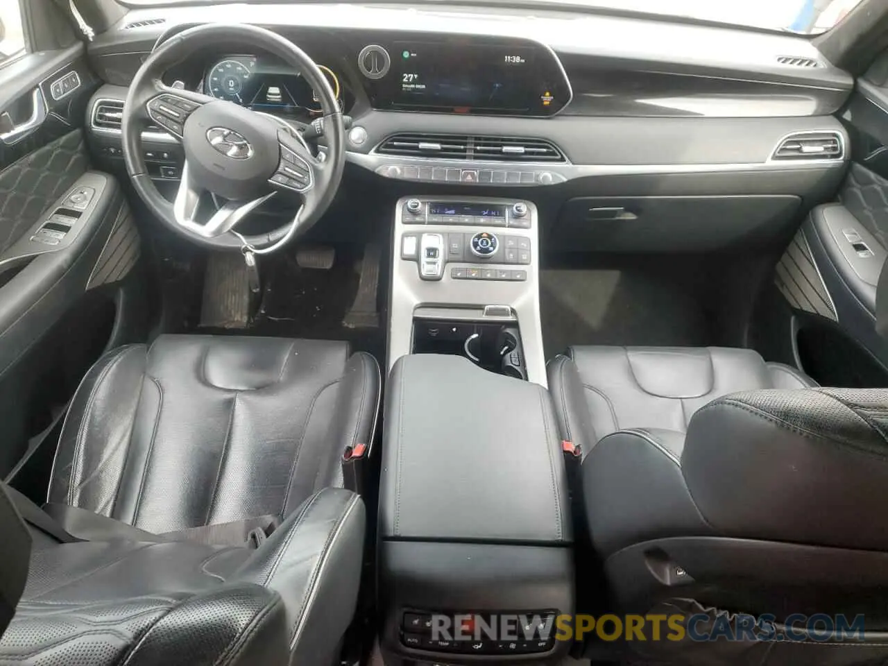 8 Photograph of a damaged car KM8R7DHE6MU277644 HYUNDAI PALISADE 2021
