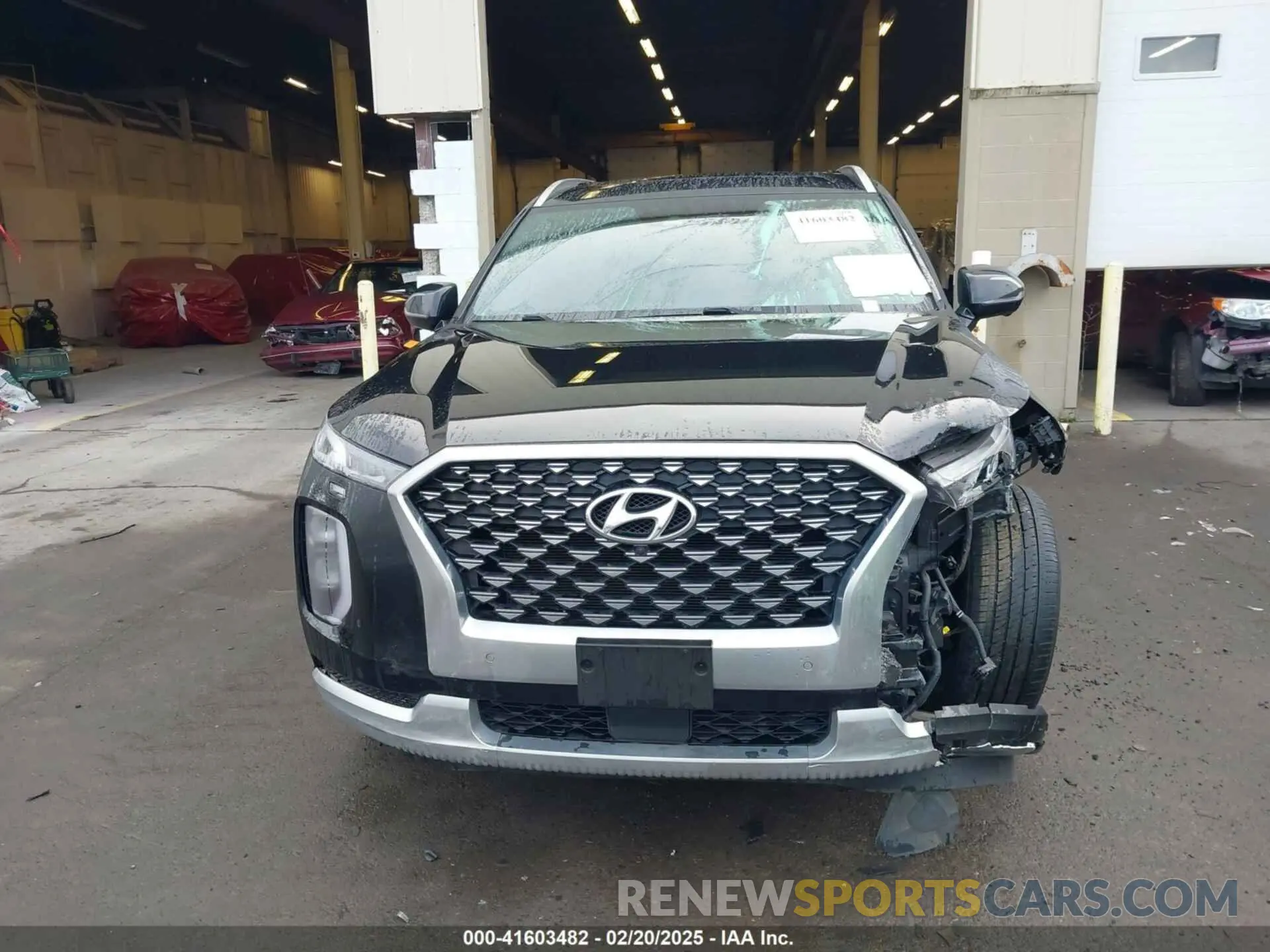 12 Photograph of a damaged car KM8R7DHE7MU271612 HYUNDAI PALISADE 2021