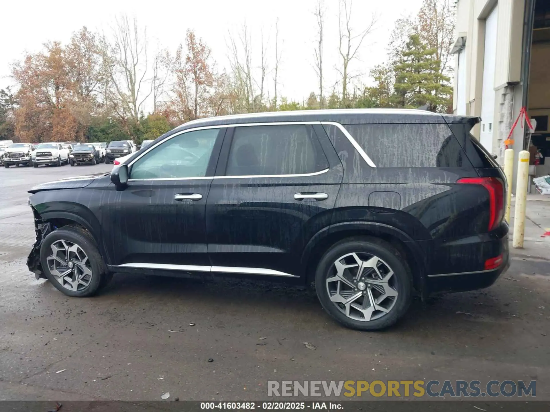 14 Photograph of a damaged car KM8R7DHE7MU271612 HYUNDAI PALISADE 2021