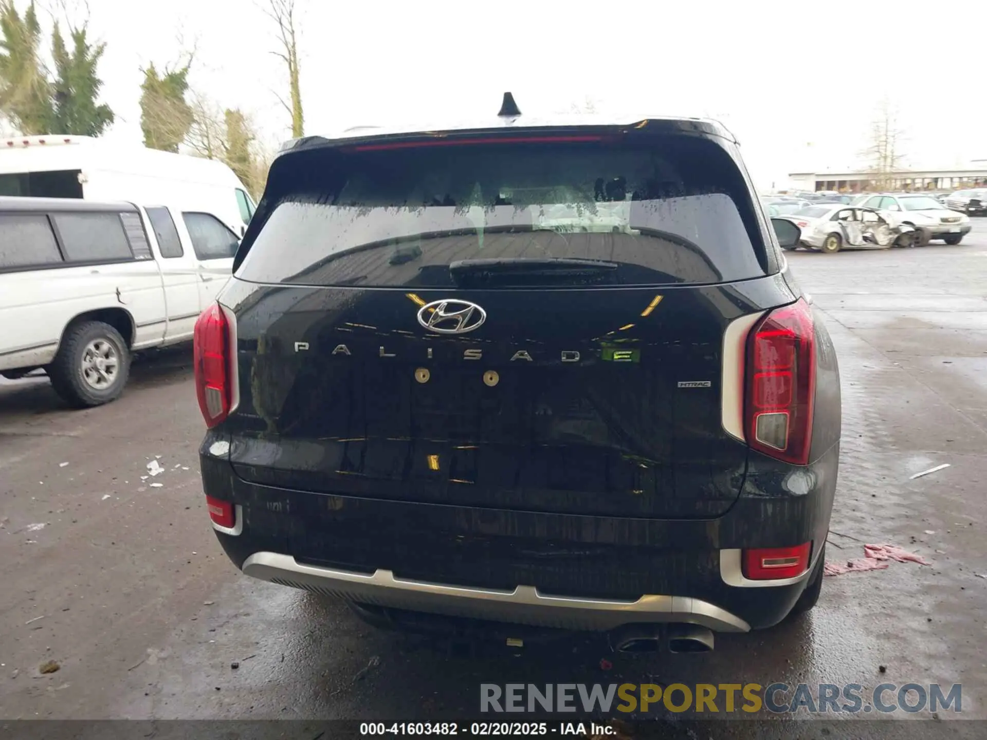 16 Photograph of a damaged car KM8R7DHE7MU271612 HYUNDAI PALISADE 2021