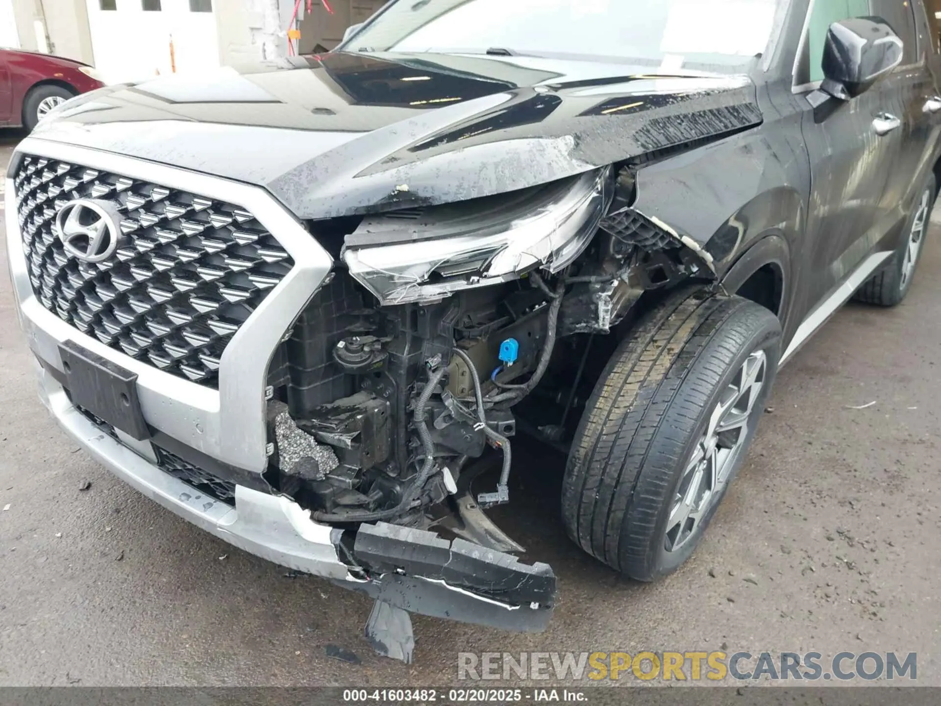 18 Photograph of a damaged car KM8R7DHE7MU271612 HYUNDAI PALISADE 2021