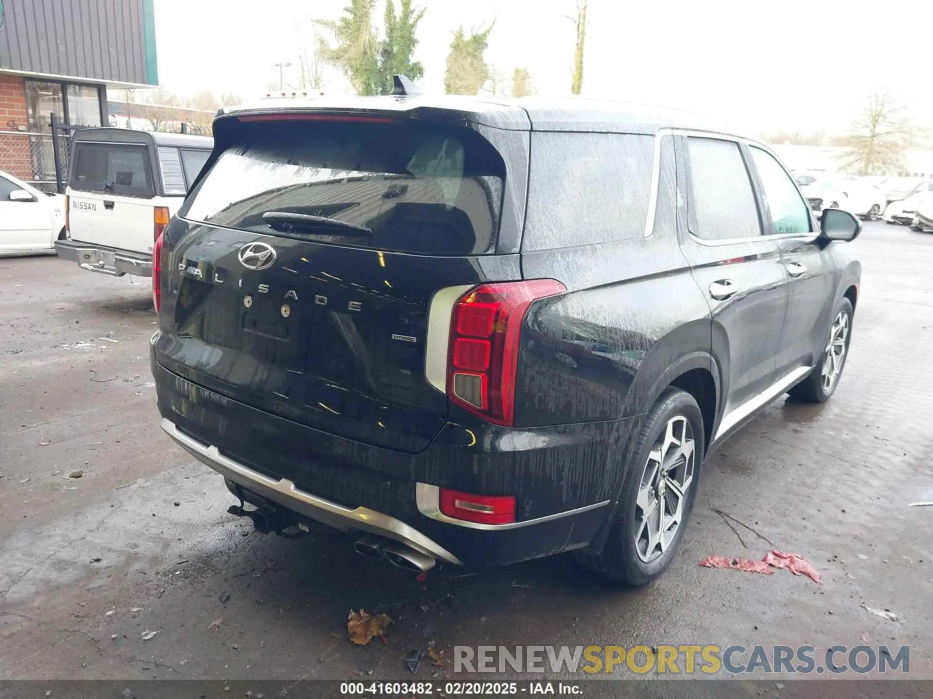 4 Photograph of a damaged car KM8R7DHE7MU271612 HYUNDAI PALISADE 2021