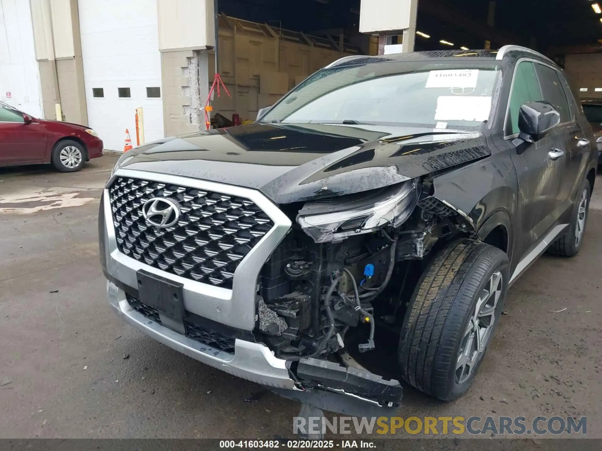 6 Photograph of a damaged car KM8R7DHE7MU271612 HYUNDAI PALISADE 2021